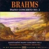 Brahms: Piano Concerto No 2. Saint-Saens: Piano Concerto No 2