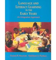 Language and Literacy Learning in the Early Years