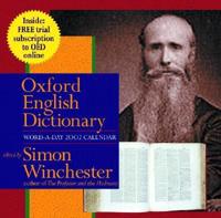 Oxford Enlish Dictionary Word-A-Day 2002 Calendar