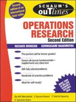 Schaum's Outline of Theory and Problems of Operations Research