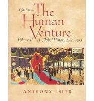 The Human Venture. Vol. 2 Global History Since 1500