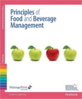 Principles of Food and Beverage Management With Online Testing Voucher and Exam Prep -- Access Card Package