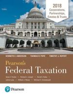 Pearson's Federal Taxation 2017. Corporations, Partnerships, Estates & Trusts
