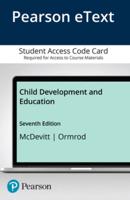Child Development and Education LLV Plus Access Code -- Pearson Etext