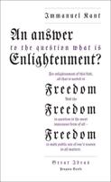 An Answer to the Question, What Is Enlightenment?