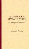 A Limerick's Always a Verse