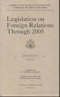 Legislation on Foreign Relations Through 2005, V. 1-B