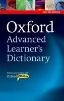 Oxford Advanced Learner's Dictionary, 8th Edition: Paperback With CD-ROM (Includes Oxford iWriter)