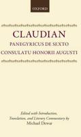 Claudian Panegyricus De Sexto Consulatu Honorii Augusti