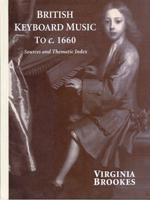 British Keyboard Music to C.1660