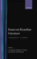 Essays on Ricardian Literature in Honour of J.A. Burrow