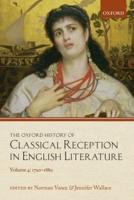 The Oxford History of Classical Reception in English Literature. Volume 4 1790-1880