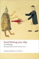 Travel Writing, 1700-1830