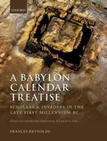 A Babylon Calendar Treatise