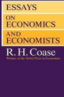 Essays on Economics and Economists