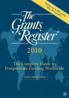 The Grants Register 2010