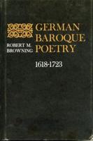 German Baroque Poetry, 1618-1723