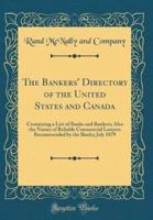 The Bankers' Directory of the United States and Canada