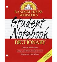 Random House Webster's Student Notebook Dictionary and Thesaurus