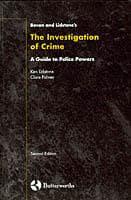Bevan and Lidstone's the Investigation of Crime