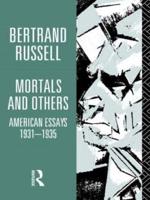Mortals and Others, Volume I : American Essays 1931-1935