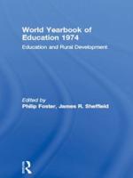 World Yearbook of Education 1974: Education and Rural Development