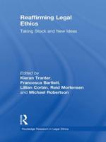 Reaffirming Legal Ethics
