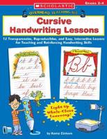 Cursive Handwriting Lessons
