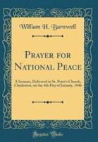 Prayer for National Peace