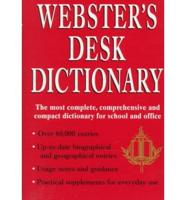 Webster's Desk Dictionary