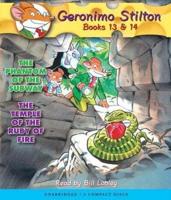 The Phantom of the Subway / The Temple of the Ruby of Fire (Geronimo Stilton Audio Bindup #13 & 14)