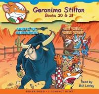Surf's Up, Geronimo! / The Wild, Wild West (Geronimo Stilton Audio Bindup #20 & 21)