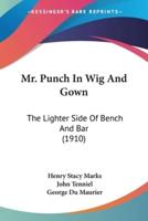 Mr. Punch In Wig And Gown