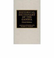 Historical Dictionary of the Gambia
