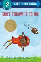 Don't Throw It to Mo! Step Into Reading(R)(Step 2)