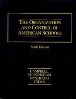 The Organization and Control of American Schools