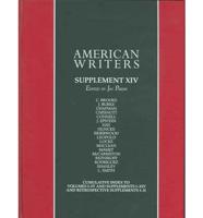 American Writers, Supplement XIV