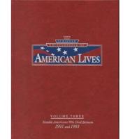 The Scribner Encyclopedia of American Lives