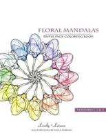 Floral Mandalas Triple Pack (Volumes 1,2 & 3)