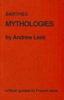 Barthes: Mythologies