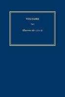 OEuvres Complètes De Voltaire (Complete Works of Voltaire) 74A