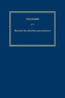 Complete Works of Voltaire. 51A Recueil Des Facéties Parisiennes