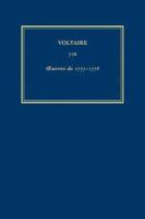 Complete Works of Voltaire. Volume 77B OEvres De 1775-1776
