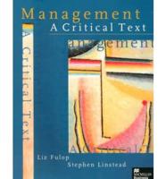 Management : a Critical Text
