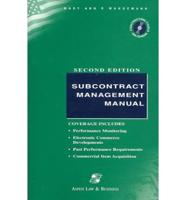 Subcontract Management Manual 2002