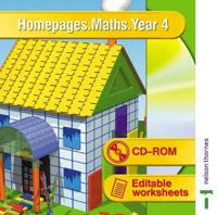 Homepages Maths Year 4 CD-ROM and Homework Planning and Practice Book