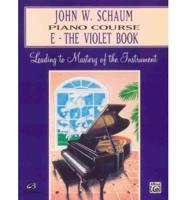 Schaum Piano Course E (Violet)