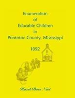 Enumeration of Educable Children in Pontotoc County, Mississippi, 1892