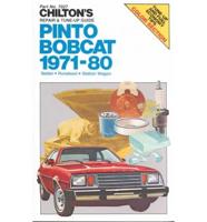 Chilton's Repair & Tune-Up Guide, Pinto, Bobcat, 1971-80