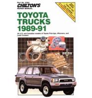 Chilton's Repair Manual. Toyota Trucks, 1989-91